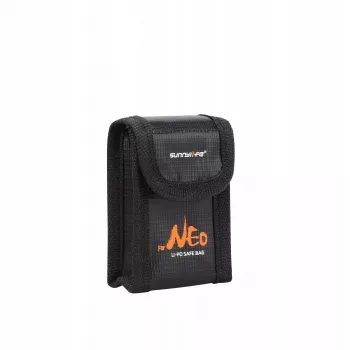SUNNYLIFE Fireproof LiPo Battery Safety Bag for DJI Neo / Neo 2 Drone Battery - Black
