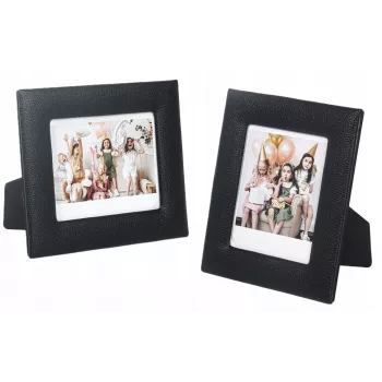 LOVEINSTANT Standing Photo Frame for Polaroid 600 Fujifilm Instax Wide 300 400 / Black
