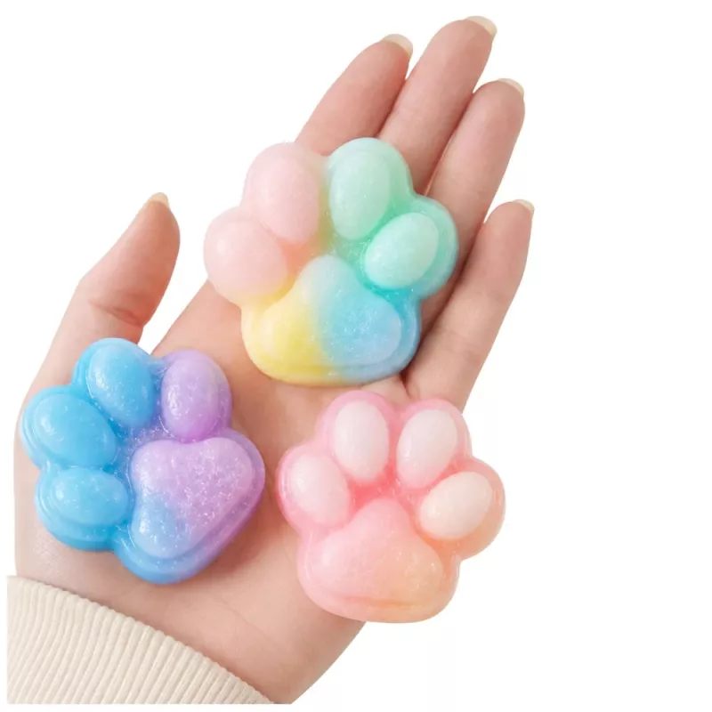 LEAN TOYS DIY Creative Kit for Creating Squishies Cat Paw 44 pcs.