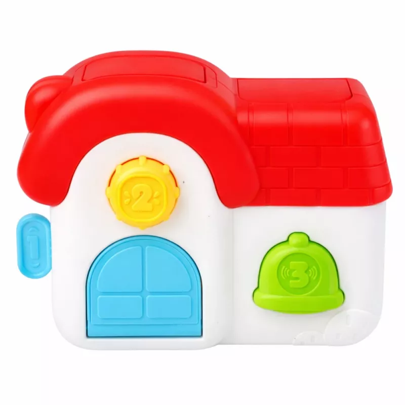 LEAN TOYS Interactive Educational House for Toddlers - Pop-Up Animals