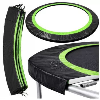 Lean Spring Pad for Trampoline Black 180-183cm 6ft