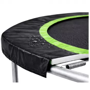 Lean Spring Pad for Trampoline Black 180-183cm 6ft