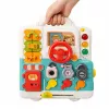 LEAN TOYS Interactive Book Educational Manipulative Board Lights Sounds 16 pcs
