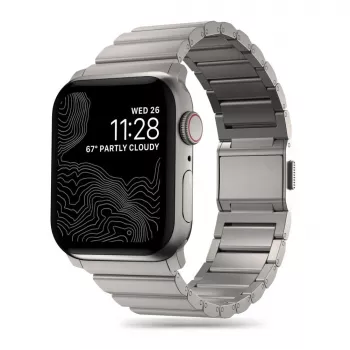 TECH-PROTECT Steelband Apple Watch 4 / 5 / 6 / 7 / 8 / 9 / SE / Ultra 1 / 2 (42 / 44 / 45 / 49 mm) Titanium