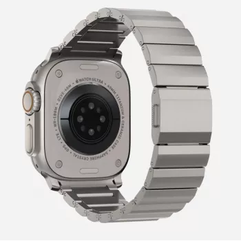 TECH-PROTECT Steelband Apple Watch 4 / 5 / 6 / 7 / 8 / 9 / SE / Ultra 1 / 2 (42 / 44 / 45 / 49 mm) Titanium
