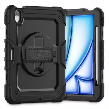 Tech-Protect Solid360 Case for iPad Air 11'' 6/7/8 (2024-2026) - Black