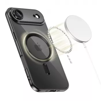 Tech-Protect Magflex Magsafe iPhone 17 Air Shiny Black