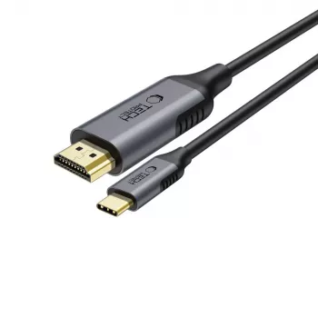 TECH-PROTECT UltraBoost USB-C to HDMI 2.0 Cable 4K 60Hz 180cm Black