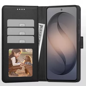 TECH-PROTECT Wallet MagSafe for Samsung Galaxy S26 Matte Black