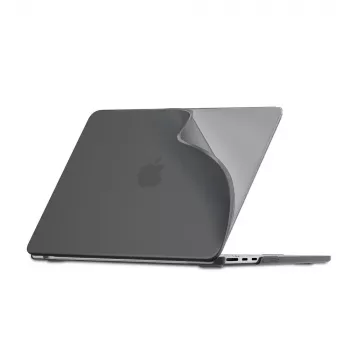 Tech-Protect Smartshell Hard Shell Case for MacBook Air 13 M2-M5 2023-2026, Matte Black