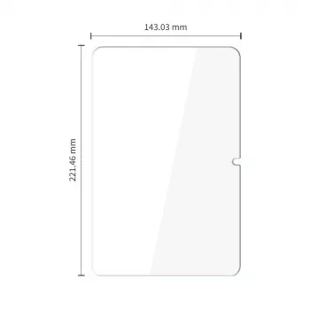 TECH-PROTECT Glass Fit+ Tempered Glass Screen Protector for Xiaomi Redmi Pad 2 9.7 - 2-Pack Clear