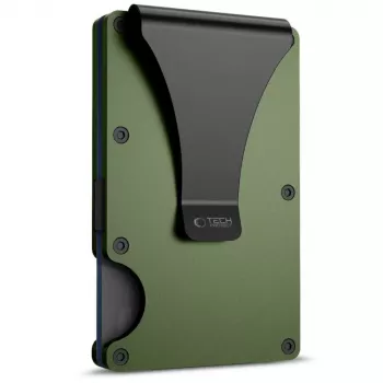 TECH-PROTECT THORN RFID Card Wallet Military Green