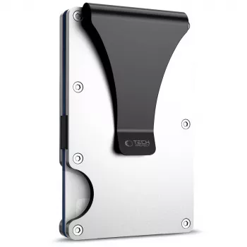 TECH-PROTECT THORN RFID Card Wallet Steel Silver