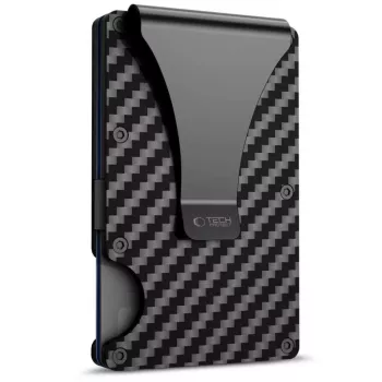 TECH-PROTECT THORN RFID Card Wallet Carbon Black