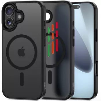 Tech-Protect Magmat XT 4-Set MagSafe Case for iPhone 17, Matte Black