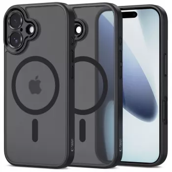 Tech-Protect Magcam Magsafe iPhone 17 Matte Black Case