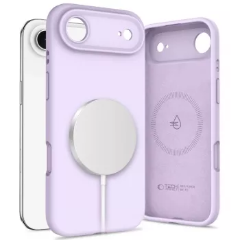 Tech-Protect Silicone MagSafe Case for Apple iPhone 17 Air - Mauve