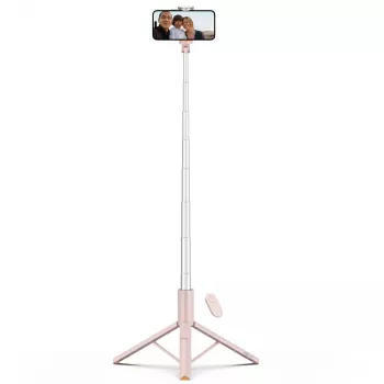 Tech-Protect L09S Selfie Stick Tripod Pink