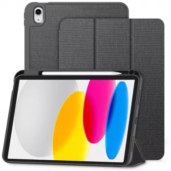 Tech-Protect SC Pen Canvas Case for iPad 10.9 inch (10th Gen, 2022) / iPad 11 inch (2025) - Grey