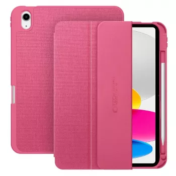 Tech-Protect SC Pen Canvas Folio Case for iPad 10.9 inch (10th Gen 2022) / iPad Air 4/5 / iPad Pro 11 inch (1st-4th Gen) - Magenta Bloom