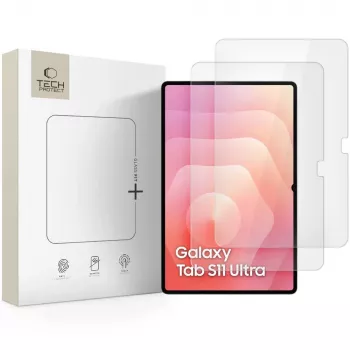 Tech-Protect Glass Fit+ Tempered Glass Screen Protector for Samsung Galaxy Tab S8 Ultra/S9 Ultra/S10 Ultra/S11 Ultra 14.6 inch (2-Pack)