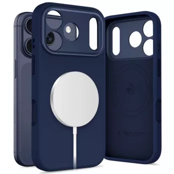 Tech-Protect Uniq MagSafe Case for Apple iPhone 17 Pro Max, Deep Blue