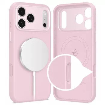 Tech-Protect Uniq MagSafe iPhone 17 Pro Max Back Cover Pink