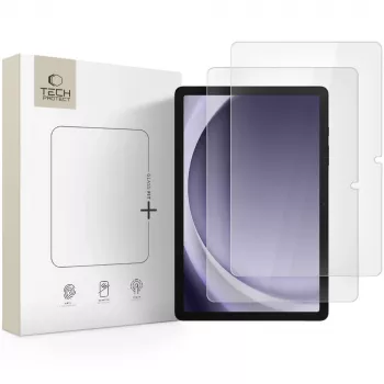 TECH-PROTECT Glass Fit+ 2-Pack Tempered Glass Screen Protector for Samsung Galaxy Tab A9+ / A11+ Plus 11.0-inch (SM-X210/X215/X216/X230/X235/X236) Clear