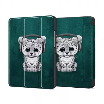 Tech-Protect Smart Case for Samsung Galaxy Tab A9 8.7 inch SM-X110/X115/X117 - Cat Graphic Design