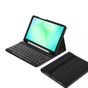 Tech-Protect SC PEN + KB Case for Samsung Galaxy Tab A9 / A11 8.7 inch X110 / X115 / X133 / X135, Black