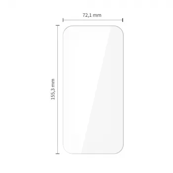 TECH-PROTECT Tempered Glass Screen Protector Bundle 10-Pack for Apple iPhone 15 Pro Max Clear