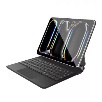 Tech-Protect SC Magnetic + Keyboard Case for iPad Pro 11 inch 5th/6th Gen 2024-2025, Black