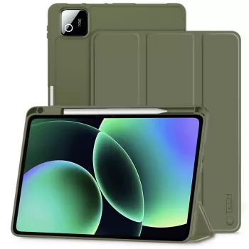 Tech-Protect SC Pen Case for Xiaomi Pad 7 / 7 Pro / 8 / 8 Pro 11.2, Pine Green