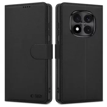 Tech-Protect Wallet Case for Xiaomi Poco M8 Pro / Redmi Note 15 Pro+ Plus 5G, Matte Black