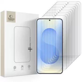 TECH-PROTECT Tempered Glass Screen Protector Bundle 10-Pack for Samsung Galaxy S26 Clear