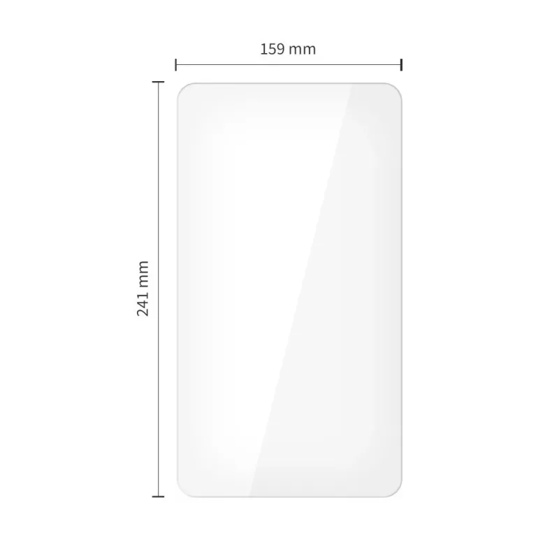 TECH-PROTECT Glass Fit+ 2-Pack Tempered Glass Screen Protector for Vorwerk Thermomix TM7 Clear
