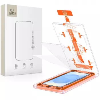 TECH-PROTECT Quick Set+ Tempered Glass Screen Protector 2-Pack for Samsung Galaxy S24+ Plus / S25+ Plus Clear