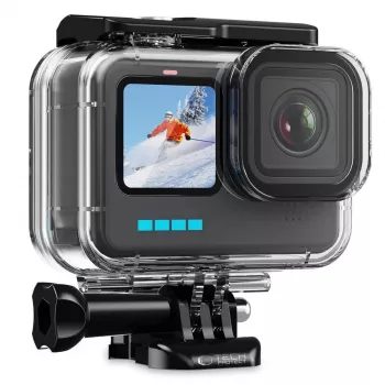 TECH-PROTECT GA200 Waterproof Case for GoPro Hero 9 / 10 / 11 / 12 / 13 - Clear
