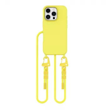 Tech-Protect Magnecklace Magsafe Case for Apple iPhone 16 Pro Yellow