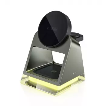 Tech-Protect QI15W-A43 3IN1 MagSafe Wireless Charging Station Black