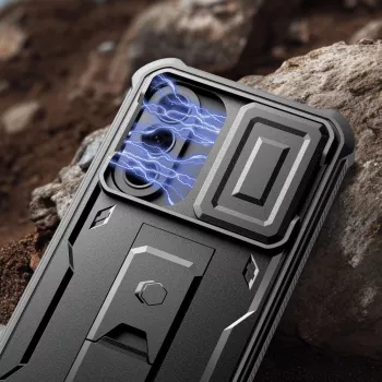 TECH-PROTECT KEVLAR CAM+ 2-SET Galaxy A57 5G Black Protective Case