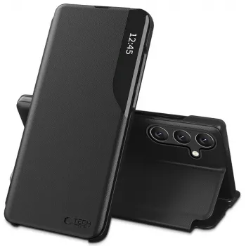 Tech-Protect Smart View Case for Samsung Galaxy A57 5G, Black
