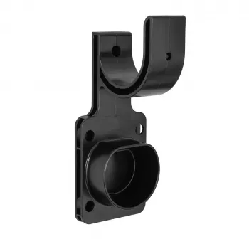 Akyga AK-SC-E15 Type 2 EV Charging Cable Wall Mount Holder - Black
