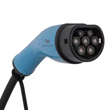 AKYGA AK-EC-22 Electric Vehicle Charger CEE 5-pin Type 2 LCD 3-Phase 32A 22kW 5m