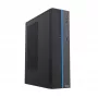 Akyga AK-302-01BL SFF PC Case, Micro ATX / Mini ITX, USB-C + 2x USB 3.0 + USB 2.0, No PSU, Black