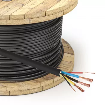 AKYGA AK-SC-E24 EV Charging Cable CU 3x6mm² + 2x0.75mm² Single-Phase 32A 450/750V 1m