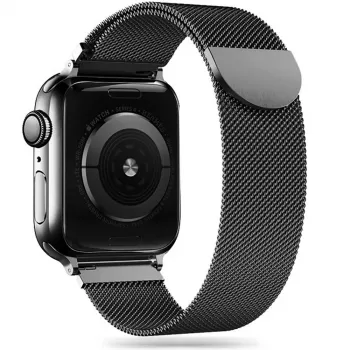 Tech-Protect Milanese Loop Band for Apple Watch 8 / 9 / 10 / 11 / SE (40 / 41 / 42 mm) Black