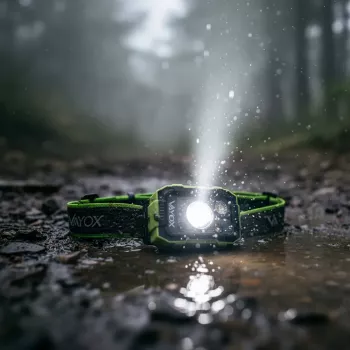 VAYOX DUAL HAMMER 500lm Pro Series Rechargeable Headlamp VA0415