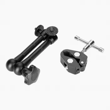 Camrock Magic Arm 11 with Crab Clamp CS-CL Articulated Mounting Arm Kit