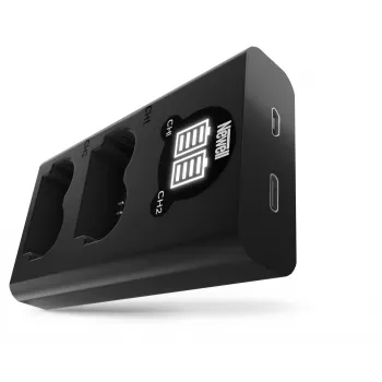 Newell Dual-Channel DL-USB-C Charger for Fujifilm NP-W235 Batteries
